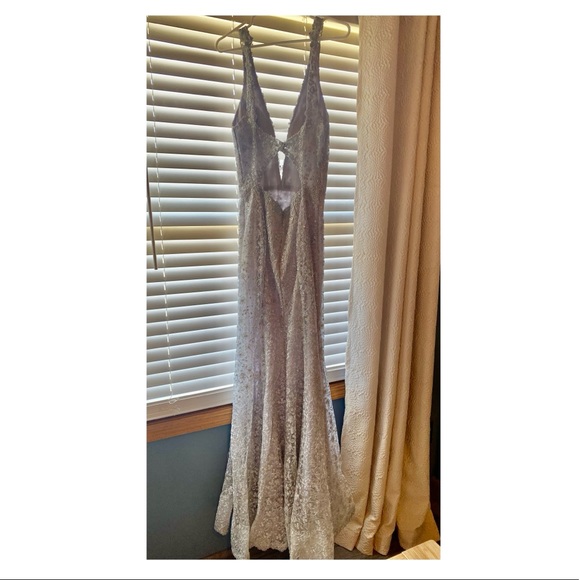 Gipper Peom dress, size 4, silver - Picture 2 of 2